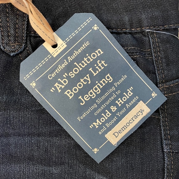 Democracy "Ab" Solution Booty Lift Jegging, Size 8 - Picture 6 of 7